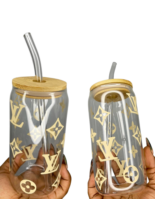 CREAM 2pc LUXE GLASS